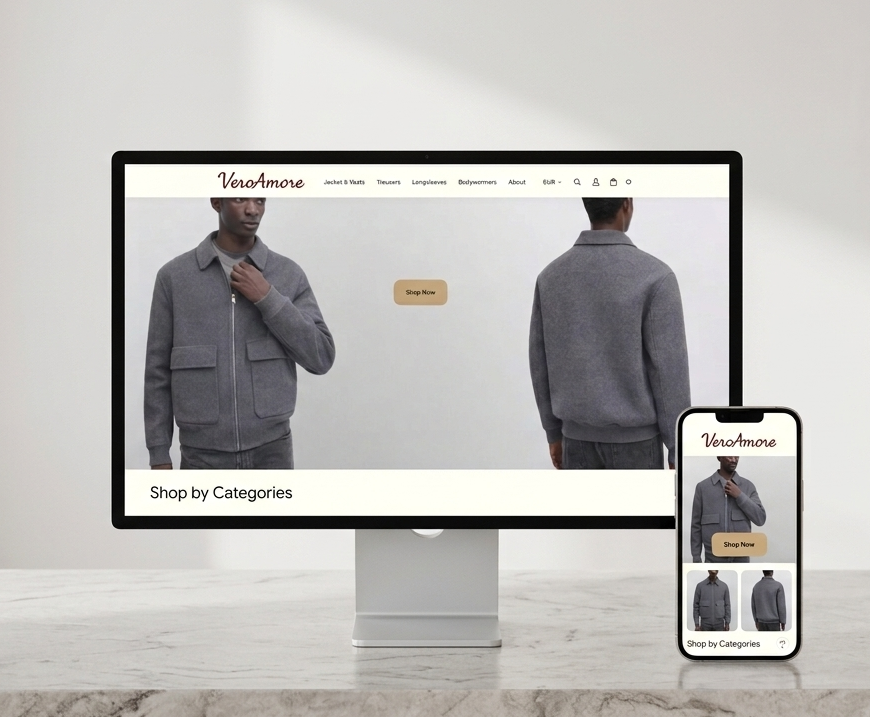 Webshop van Vero Amore
